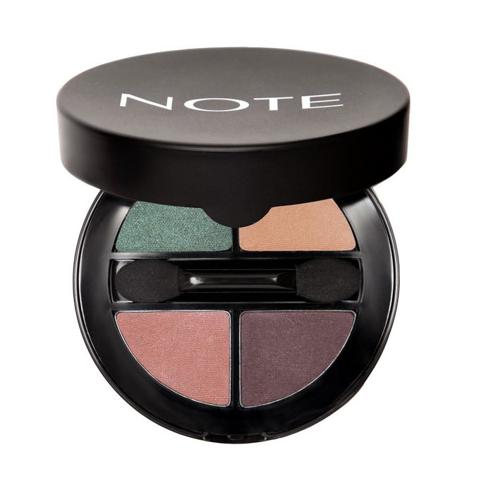 Note Cosmetics Luminous Silk Quattro Eyeshadow