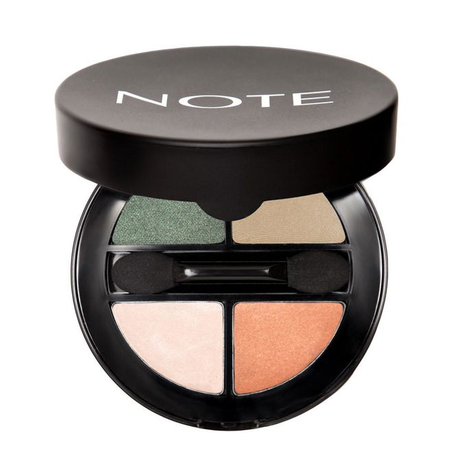 Note Cosmetics Luminous Silk Quattro Eyeshadow