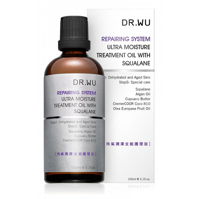 Dr. Wu Repairing System Ultra Moisture Treatment Oil- 3.1oz
