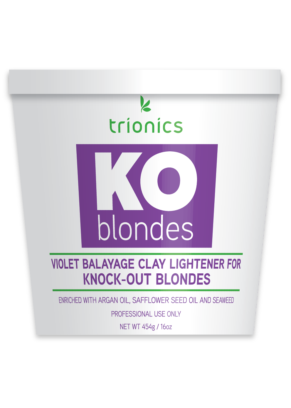 oni01-16-oz - Trionics KO Blondes Violet Balayage Clay Lightner-image1 oni01-16-oz - Trionics KO Blondes Violet Balayage Clay Lightner-image1