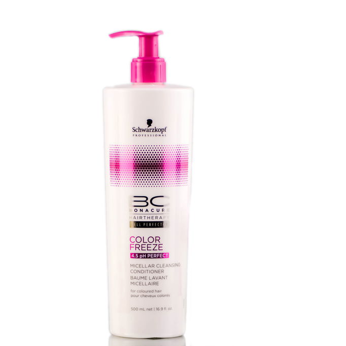 16.9 oz, Schwarzkopf BC Bonacure Color Freeze Micellar Cleansing ...