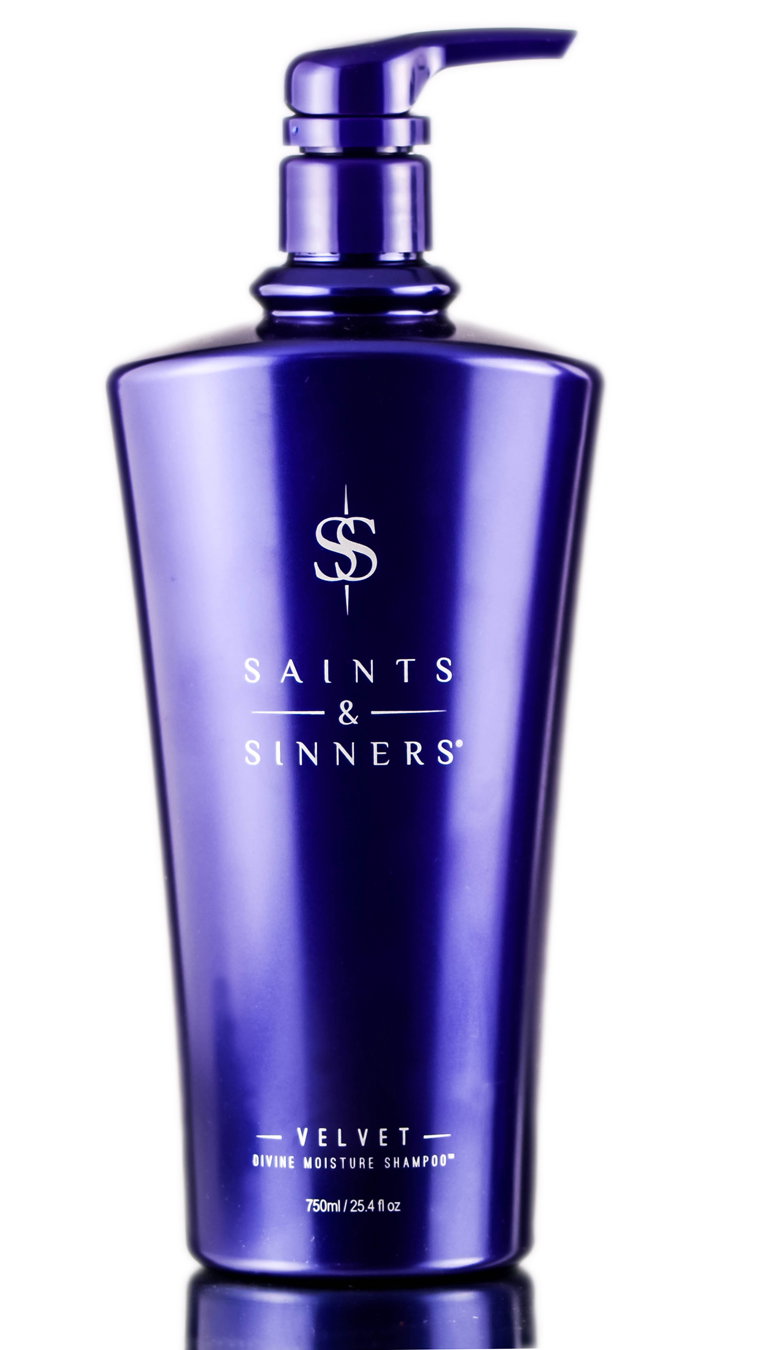 sas01-25-4-oz - Saints & Sinners Velvet Divine Moisture Shampoo-image1 sas01-25-4-oz - Saints & Sinners Velvet Divine Moisture Shampoo-image1