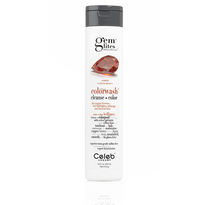 cel08-amber - Celeb Luxury Gem Lites Amber Copper Brown Colorwash-image1