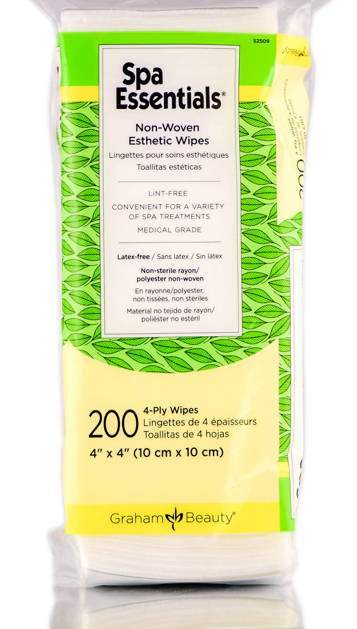gbs01-4x4 - Graham Beauty Spa Essentials Non-Woven Esthetic Wipes-image1 gbs01-4x4 - Graham Beauty Spa Essentials Non-Woven Esthetic Wipes-image1