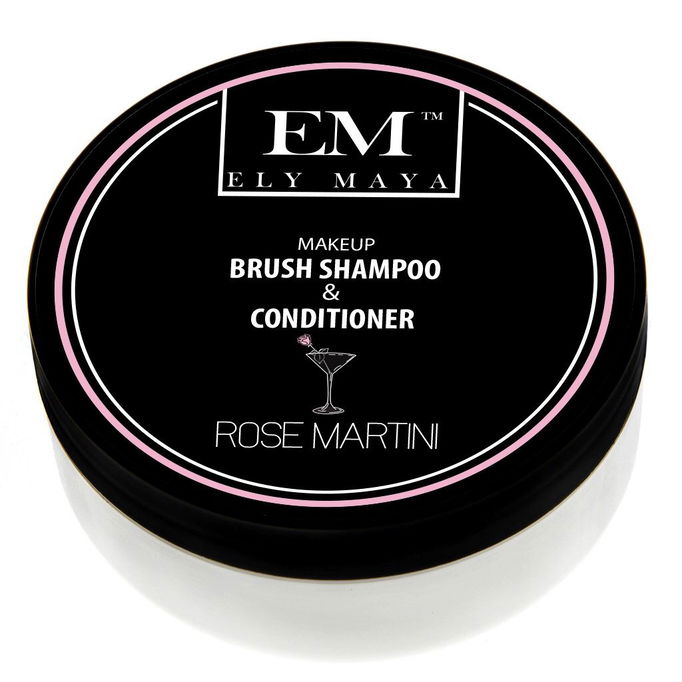 Ely Maya Make-up Brush Shampoo & Conditioner - Rose Martini