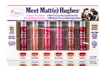 Vol 2, theBalm Meet Matt(e) Hughes 6 Mini Liquid Lipsticks Limited Set Vol  3 | SleekShop