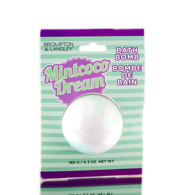 Upper Canada Soap Brompton & Langley Bath Bomb Mintcoco Dream