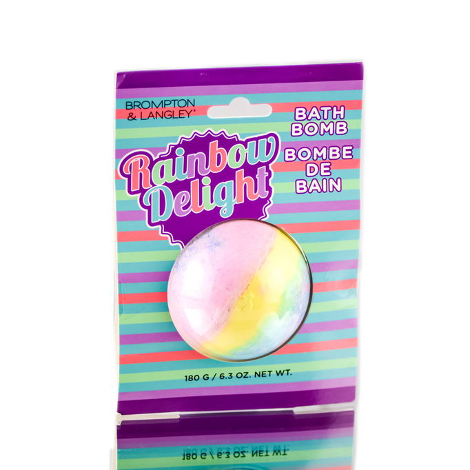 Upper Canada Soap Brompton & Langley Bath Bomb Rainbow Delight