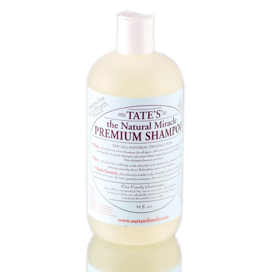 Tate's The Natural Miracle Shampoo retailer 8oz - Set of 4