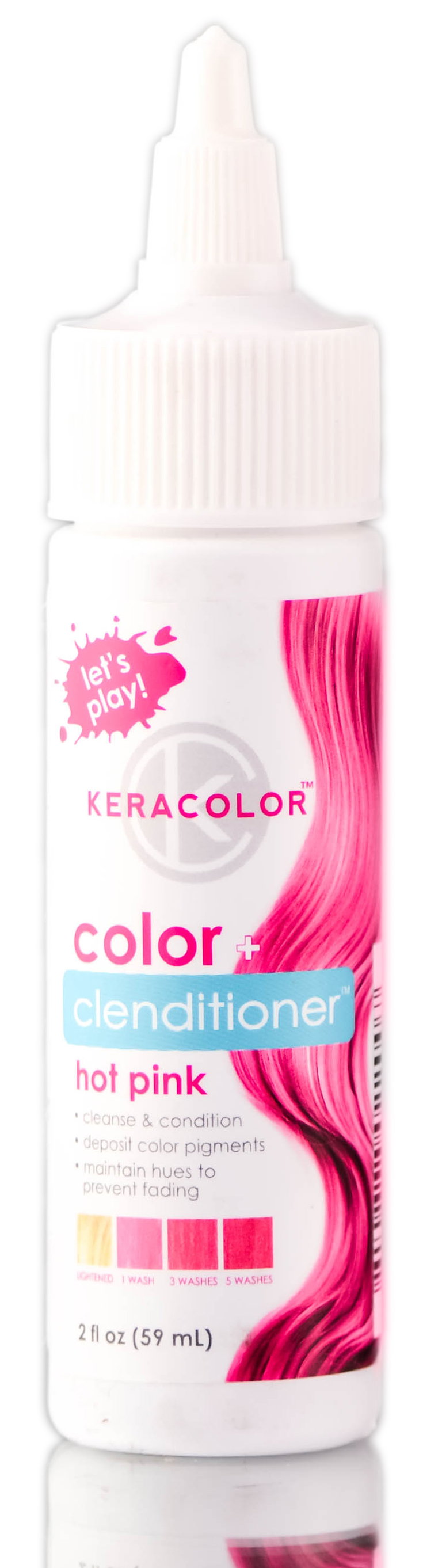 ker06-2-oz - Keracolor Color + Clenditioner Hot Pink-image1