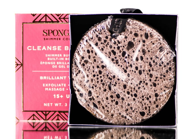 Spongelle Shimmer Collection Cleanse Bluff Glow