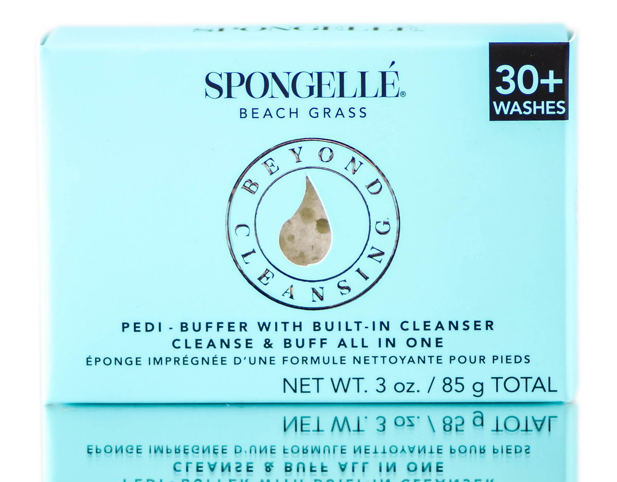 elle07-beach - Spongelle Pedi-Buffer with Built-In Cleanser-image1 elle07-beach - Spongelle Pedi-Buffer with Built-In Cleanser-image1