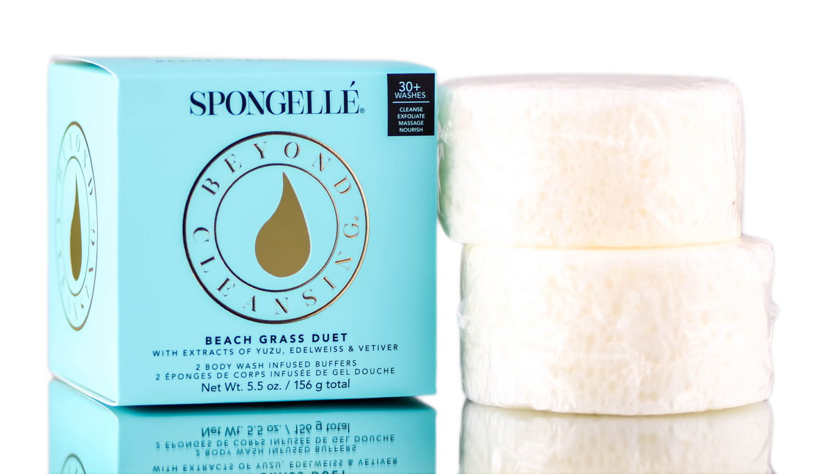 elle09-beach - Spongelle Body Wash Infused Buffers Duet-image1 elle09-beach - Spongelle Body Wash Infused Buffers Duet-image1