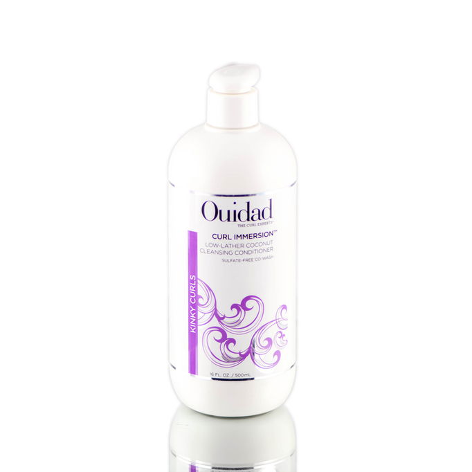 Ouidad Curl Immersion Low Lather Coconut Cleansing Conditioner - Kinky Curls