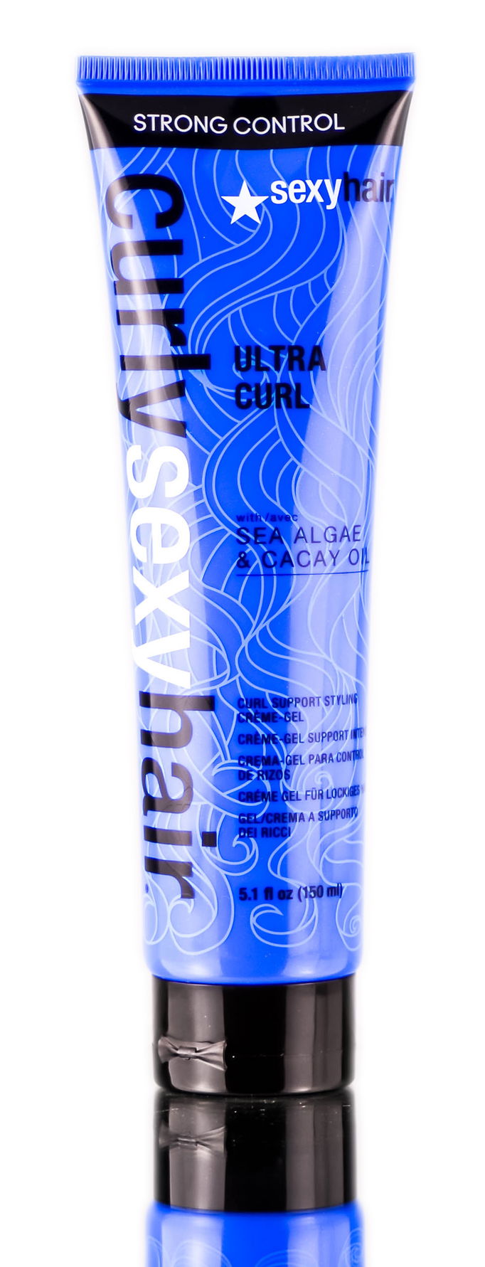 Curly Sexy Hair Ultra Curl Support Styling Creme Gel