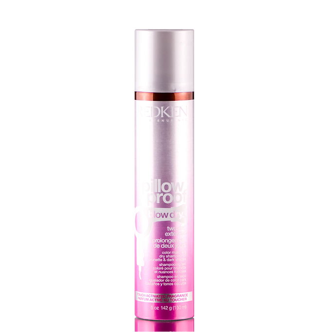 Redken Pillow Proof Blow Dry Two Day Extender Color Matching Dry Shampoo for Brunette and Dark Shades