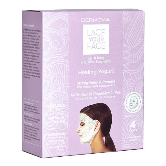 Dermovia Lace Your Face Facial Mask Healing Yogurt