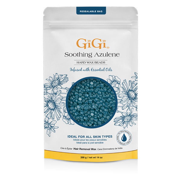 Gigi Soothing Azulene Hard Wax Beads
