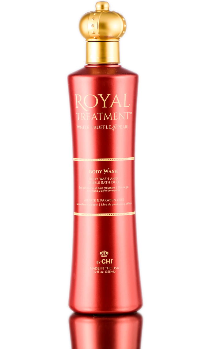 Royal Treatment White Truffle & Pearl Body Wash / Bubble Bath Duo