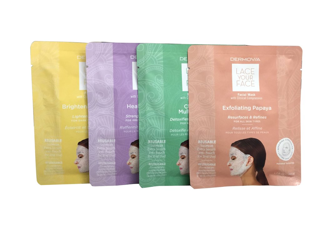 derm11-4-assorted - Dermovia Lace Your Face X Dr.Pimple Popper Facial Mask Clear Complexion Radiance Kit-image1