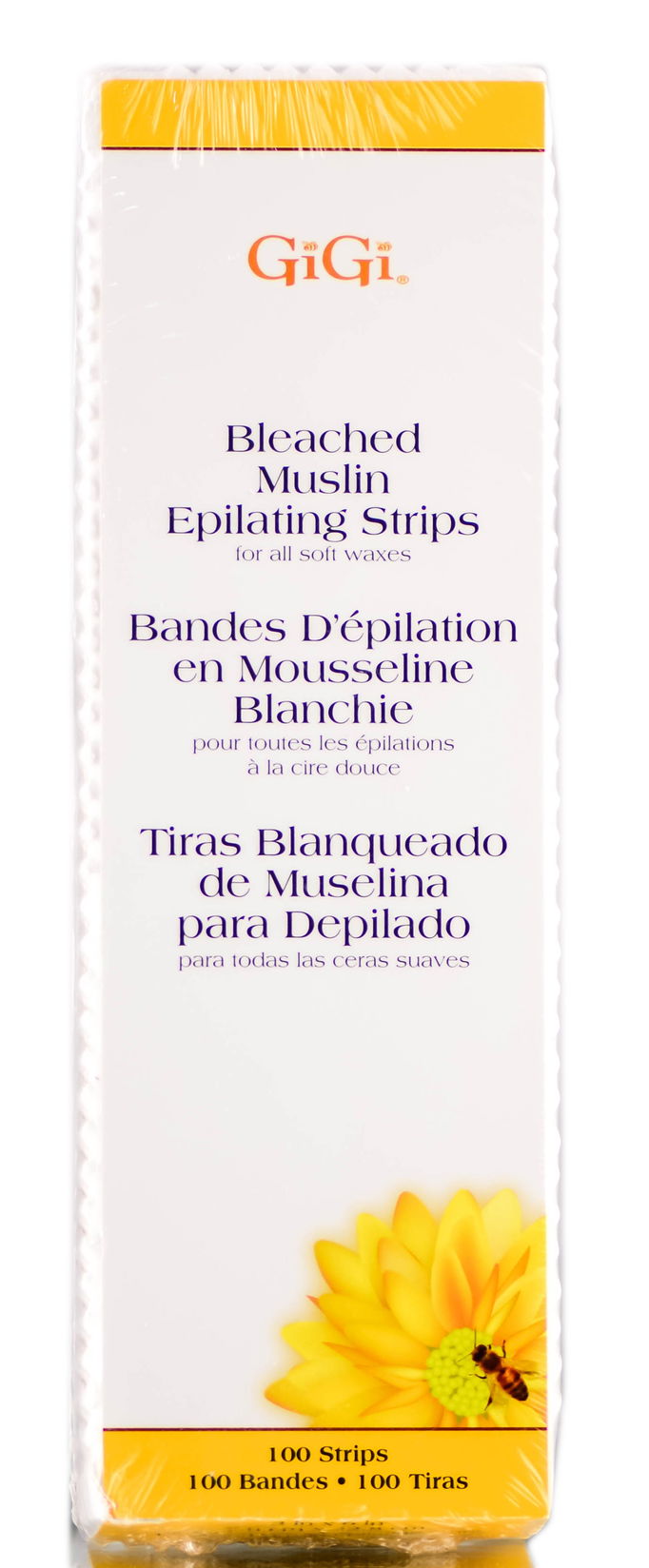 Gigi Bleached Muslin Epilating Strips