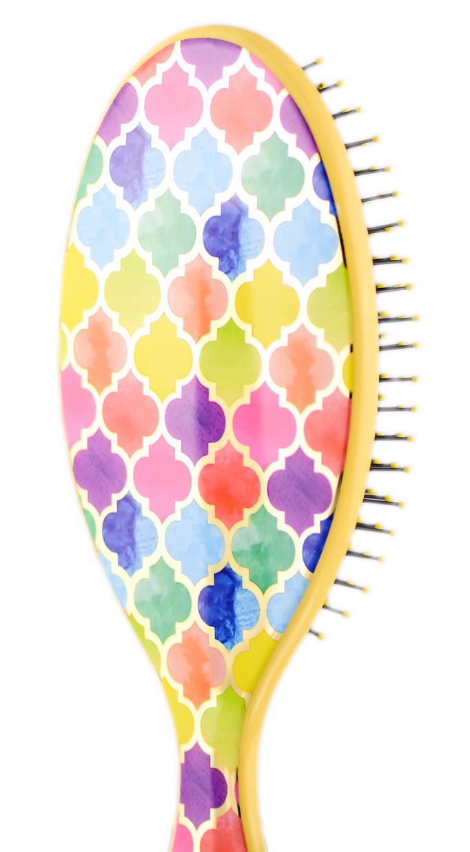 The Wet Brush Watercolor Mossaics Detangler