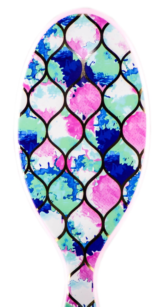 The Wet Brush Watercolor Mossaics Detangler