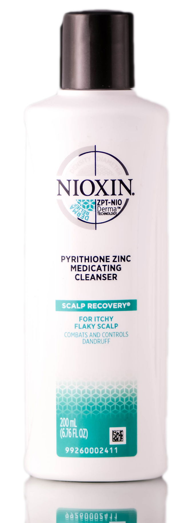Nioxin SCALP RECOVERY Pyrithione Zinc Medicating Cleanser Shampoo For Itchy Flaky Scalp