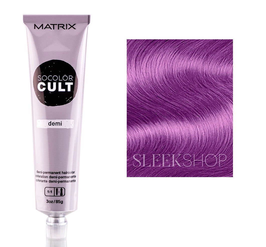 Tropical Violet, Matrix SoColor Cult DEMI-PERMANENT Haircolor (3