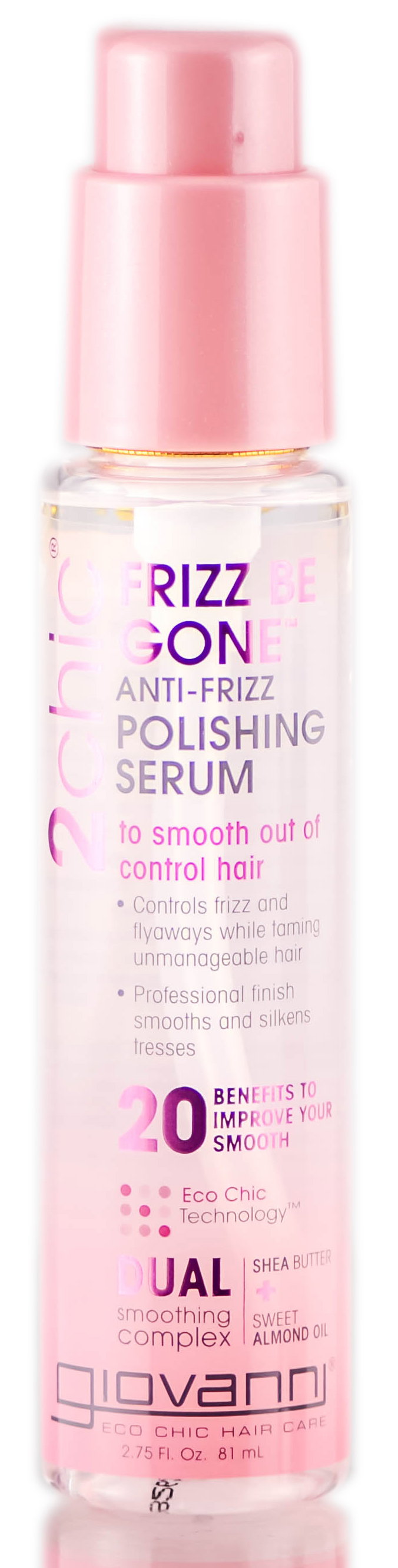 gio24-2-75-oz - Giovanni 2 Chic Frizz Be Gone Anti-Frizz Polishing Serum-image1 gio24-2-75-oz - Giovanni 2 Chic Frizz Be Gone Anti-Frizz Polishing Serum-image1