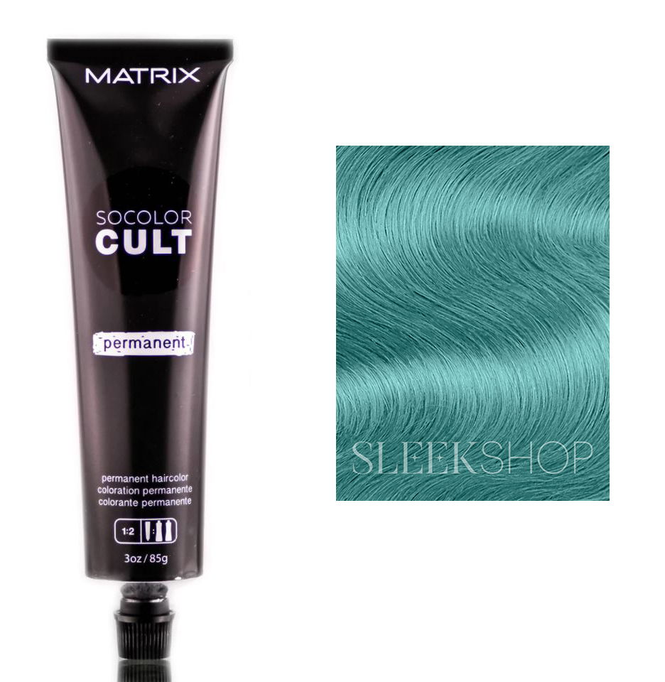Dusty Teal, Matrix SoColor Cult PERMANENT Hair Color (3 oz