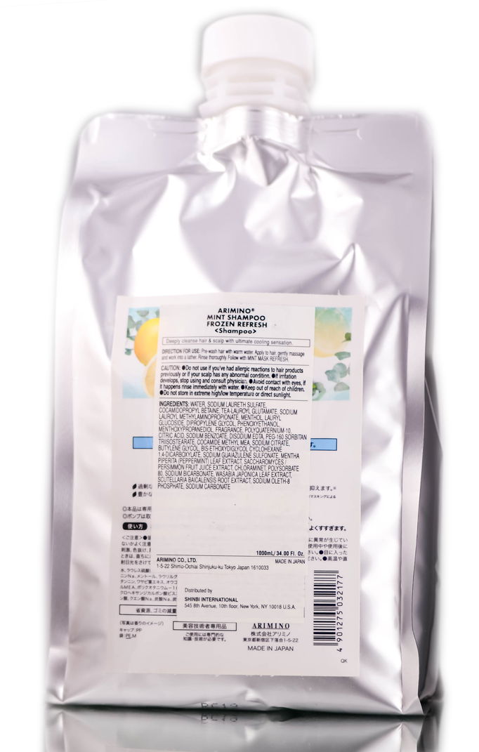 Arimino Mint Frozen Refresh Citrus & Herb Shampoo