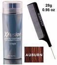 Xfusion KERATIN HAIR FIBERS (w/ comb) Fills Thin Areas, Conceal Hair Loss, Thick Xfusion KERATIN HAIR FIBERS (w/ comb) Fills Thin Areas, Conceal Hair Loss, Thick