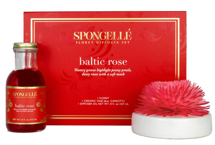 elle10-baltic - Spongelle Floret Baltic Rose Diffuser Set-image1