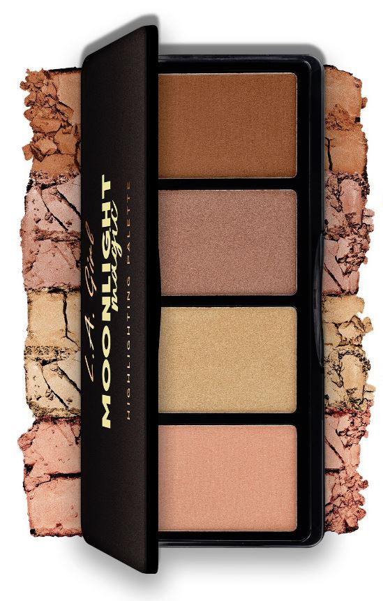 lgu61-moon - LA Girl Fanatic Highlighting Palette-image1 lgu61-moon - LA Girl Fanatic Highlighting Palette-image1