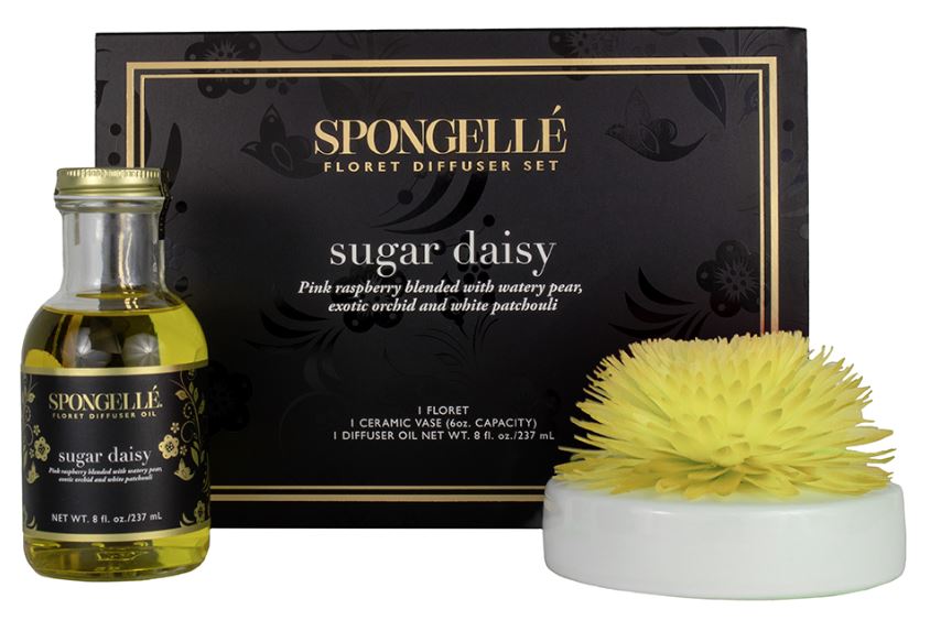 elle12-daisy - Spongelle Floret Sugar Daisy Diffuser Set-image1 elle12-daisy - Spongelle Floret Sugar Daisy Diffuser Set-image1