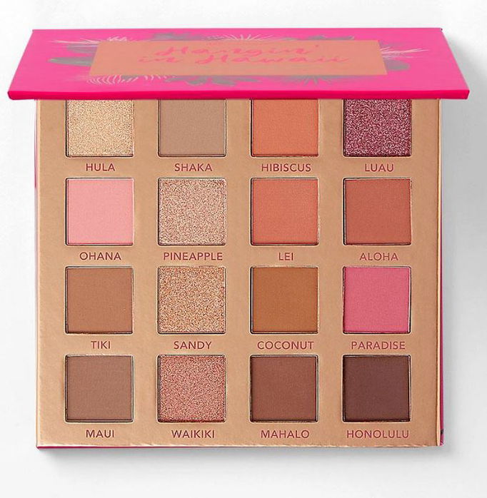 BH Cosmetics Hangin' In Hawaii 16 Color Shadow Palette