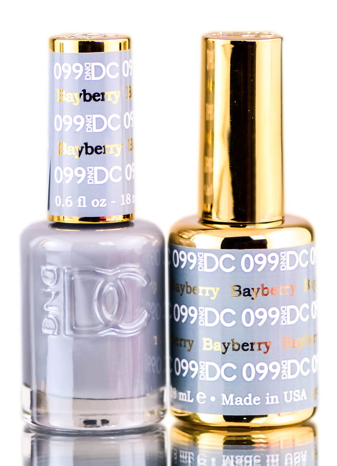 DND DC Blues & Greens GEL POLISH DUO, Gel Lacquer 0.5 oz + Matching Nail Polish Color 0.5 oz, Daisy Nails
