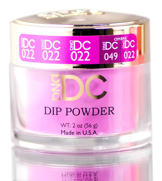 DND DC Purples DIP POWDER for Nails, Daisy Dipping