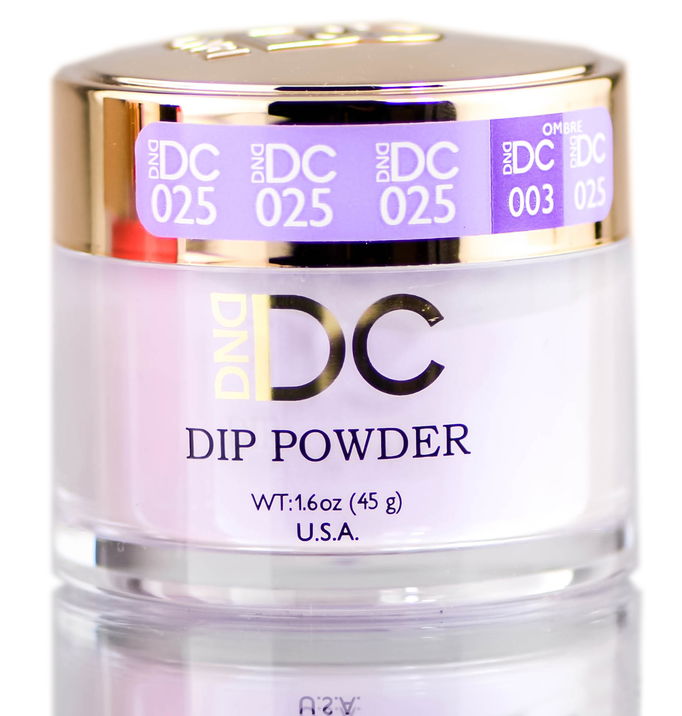 DND DC Purples DIP POWDER for Nails, Daisy Dipping