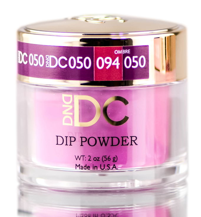 DND DC Purples DIP POWDER for Nails, Daisy Dipping