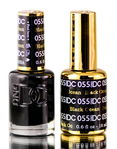 DND DC Neutrals GEL POLISH DUO, Gel Lacquer 0.5 oz + Matching Nail Polish Color 0.5 oz, Daisy Nails