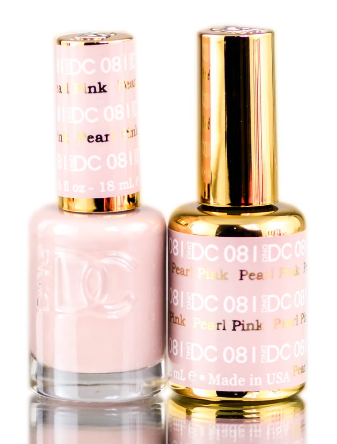 DND DC Neutrals GEL POLISH DUO, Gel Lacquer 0.5 oz + Matching Nail Polish Color 0.5 oz, Daisy Nails