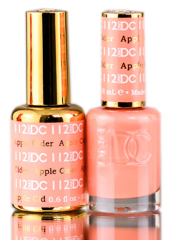 DND DC Neutrals GEL POLISH DUO, Gel Lacquer 0.5 oz + Matching Nail Polish Color 0.5 oz, Daisy Nails