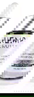 HempBeauty Wellness + Relax Hemp Mint Oil Drops