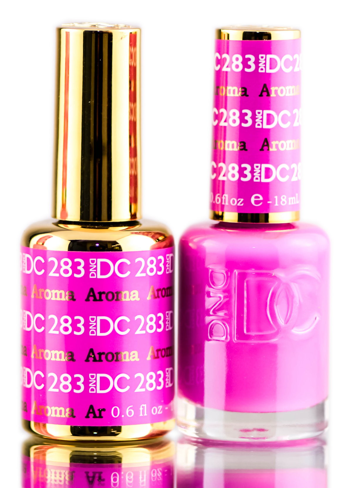 dnd04-283 - DND DC Purples GEL POLISH DUO, Gel Lacquer 0.5 oz + Matching Nail Polish Color 0.5 oz, Daisy Nails-image1