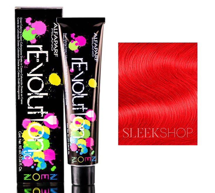 alf88-red - Alfaparf Revolution Neon Direct Coloring Cream-image1