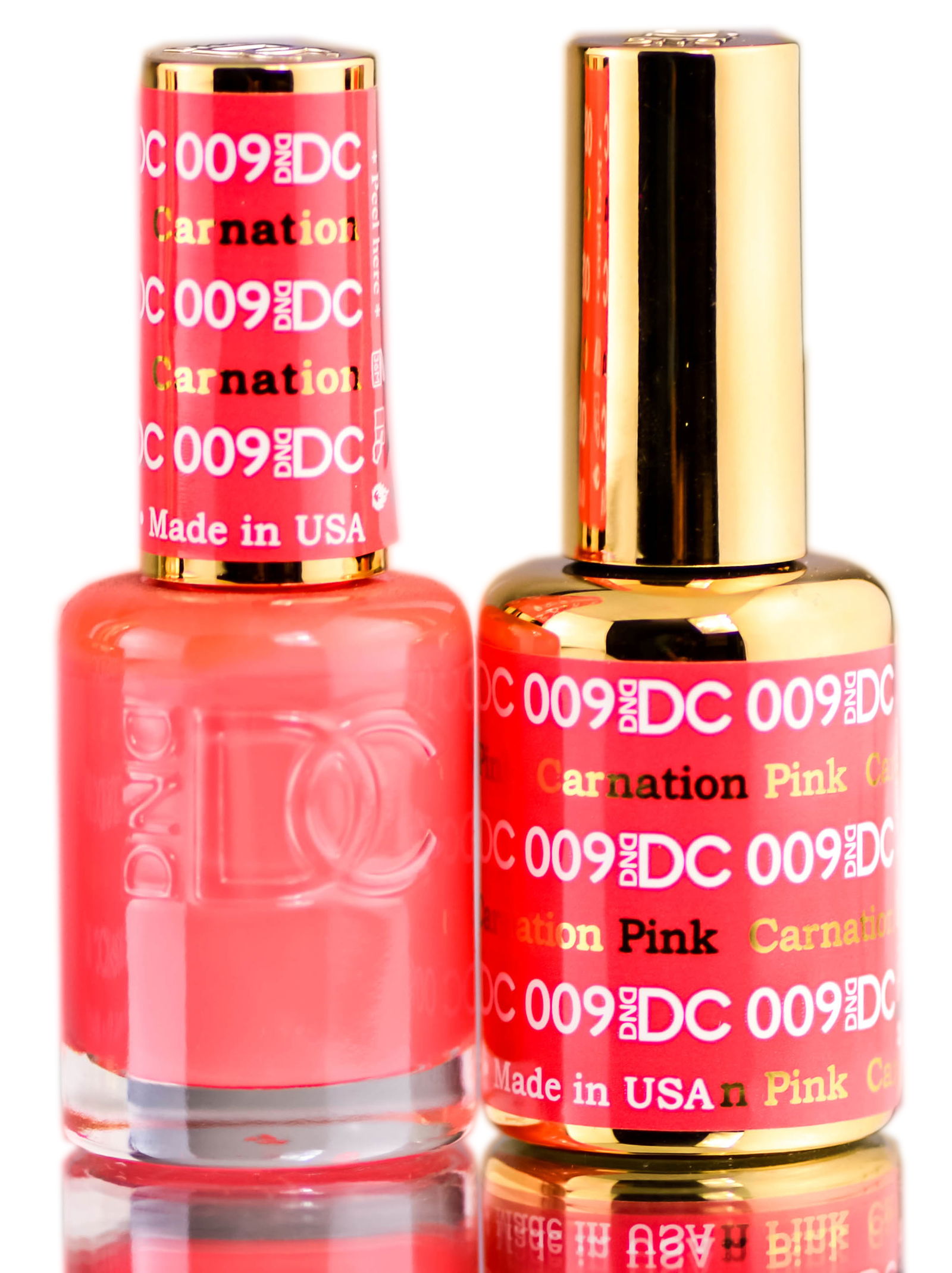 Fire Engine Red (067), DND DC Reds GEL POLISH DUO, Gel Lacquer 0.5