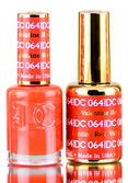 DND DC Reds GEL POLISH DUO, Gel Lacquer 0.5 oz + Matching Nail Polish Color 0.5 oz, Daisy Nails
