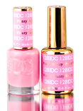 DND DC Pinks GEL POLISH DUO, Gel Lacquer 0.5 oz + Matching Nail Polish Color 0.5 oz, Daisy Nails